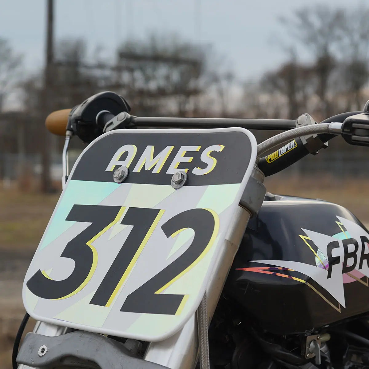 Custom Motorcycle Racing Number Plates