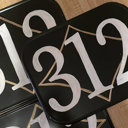 Custom Motorcycle Racing Number Plates